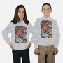 Red Mecha Ink-youth crew neck sweatshirt-Snapnfit