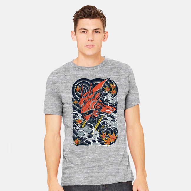Red Mecha Ink-mens heavyweight tee-Snapnfit