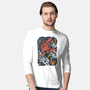 Red Mecha Ink-mens long sleeved tee-Snapnfit