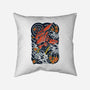 Red Mecha Ink-none removable cover throw pillow-Snapnfit