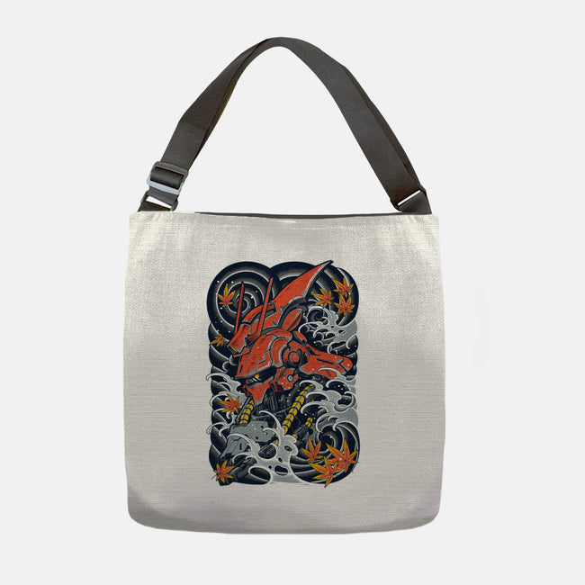 Red Mecha Ink-none adjustable tote-Snapnfit