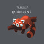 Red Panda Day-none drawstring bag-BlancaVidal