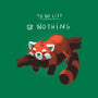 Red Panda Day-none drawstring bag-BlancaVidal