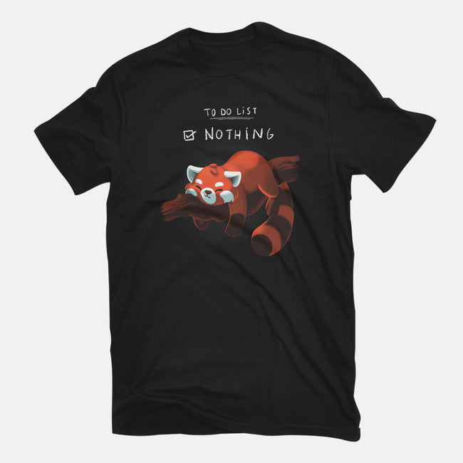 Red Panda Day-unisex basic tee-BlancaVidal