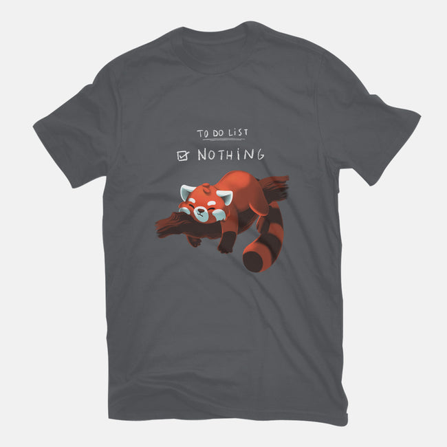 Red Panda Day-mens heavyweight tee-BlancaVidal