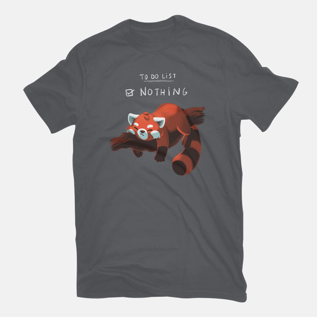 Red Panda Day-unisex basic tee-BlancaVidal