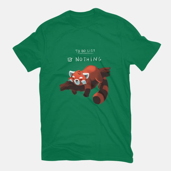 Red Panda Day-mens heavyweight tee-BlancaVidal