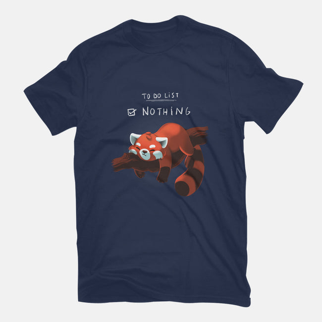 Red Panda Day-mens heavyweight tee-BlancaVidal