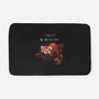 Red Panda Day-none memory foam bath mat-BlancaVidal
