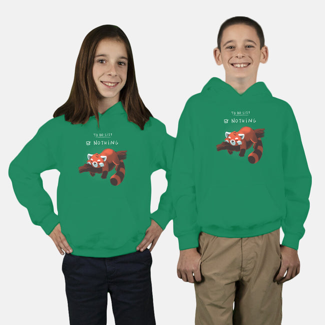 Red Panda Day-youth pullover sweatshirt-BlancaVidal