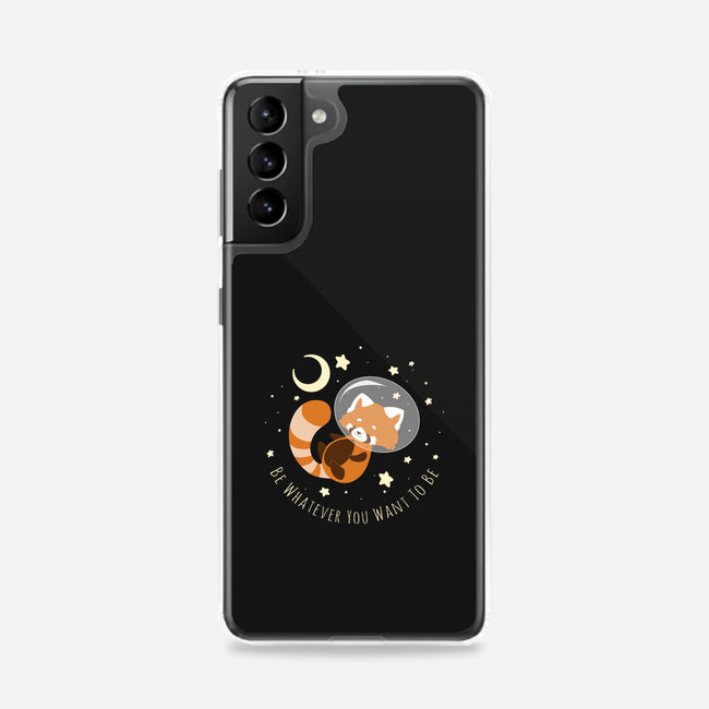 Red Panda Dream-samsung snap phone case-ChocolateRaisinFury