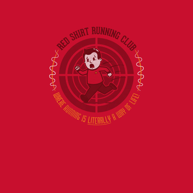 Red Shirt Running Club-womens off shoulder sweatshirt-Beware_1984