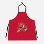 Red Streak-unisex kitchen apron-WanderingBert