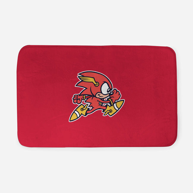 Red Streak-none memory foam bath mat-WanderingBert