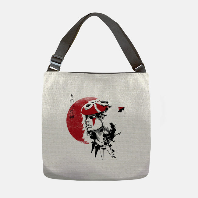 Red Sun Princess-none adjustable tote-ddjvigo