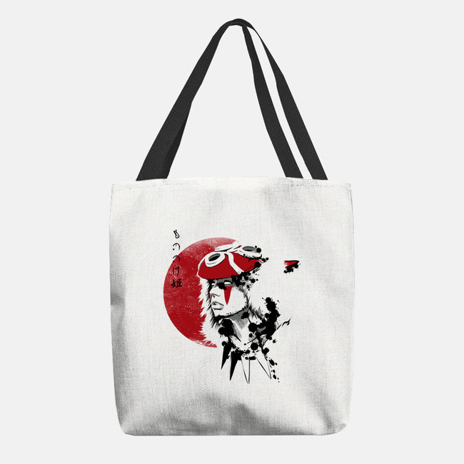 Red Sun Princess-none basic tote-ddjvigo