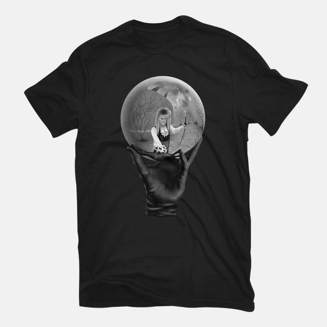 Reflecting Crystal Sphere-unisex basic tee-Kat_Haynes