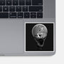 Reflecting Crystal Sphere-none glossy sticker-Kat_Haynes
