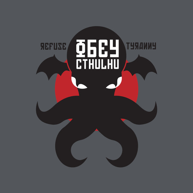 Refuse Tyranny, Obey Cthulhu-none adjustable tote-Retro Review