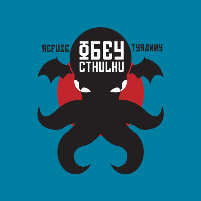 Refuse Tyranny, Obey Cthulhu-mens heavyweight tee-Retro Review