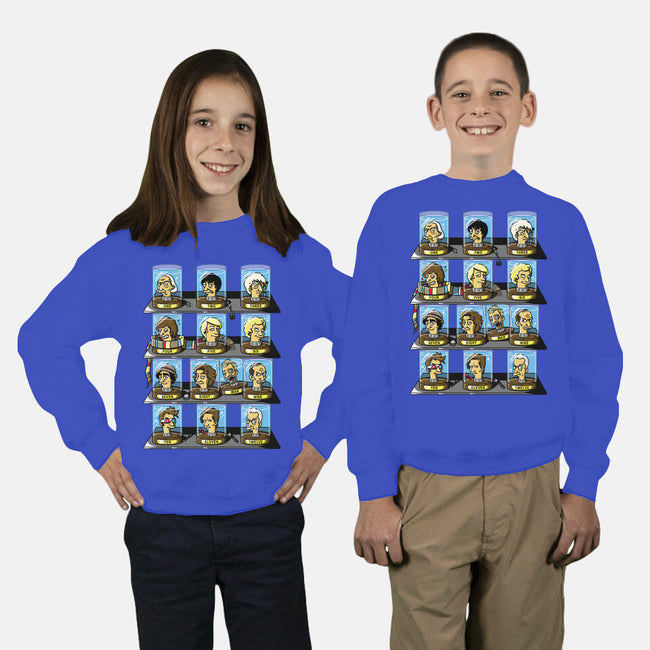 Regen-O-Rama-youth crew neck sweatshirt-CoD Designs