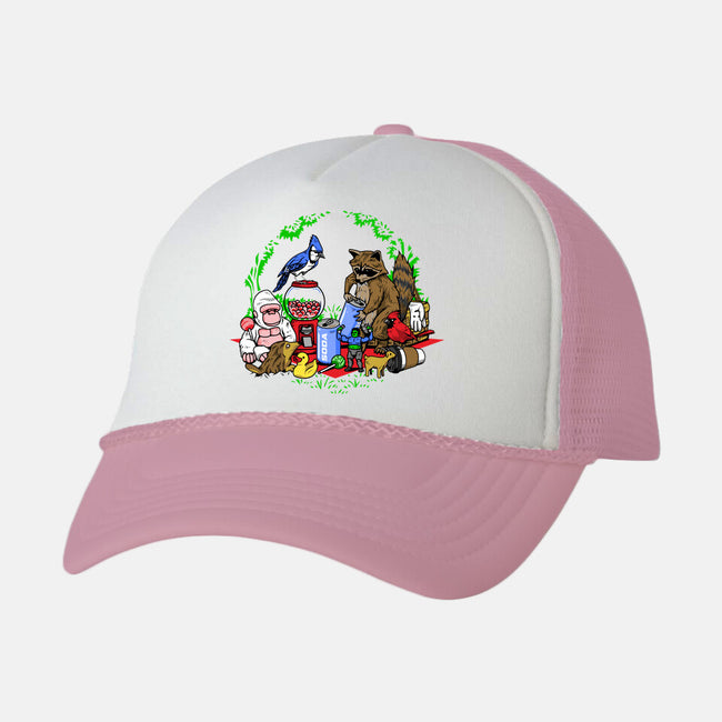 Regular Double Date-unisex trucker hat-PrimePremne