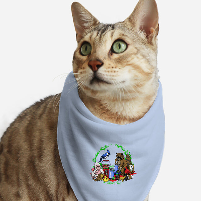 Regular Double Date-cat bandana pet collar-PrimePremne