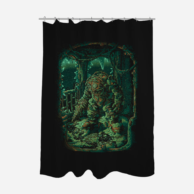 Remember Me?-none polyester shower curtain-TonyCenteno