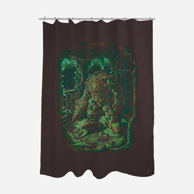 Remember Me?-none polyester shower curtain-TonyCenteno