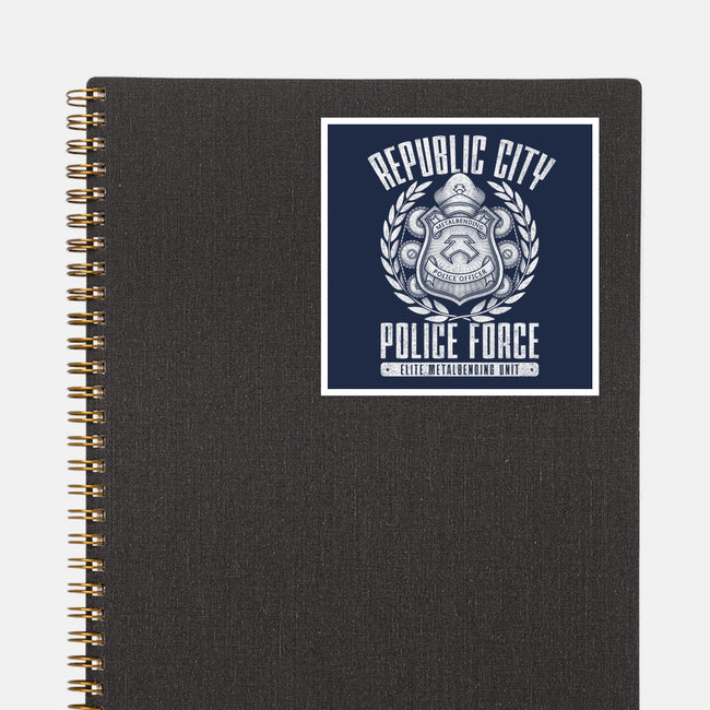 Republic City Police Force-none glossy sticker-adho1982