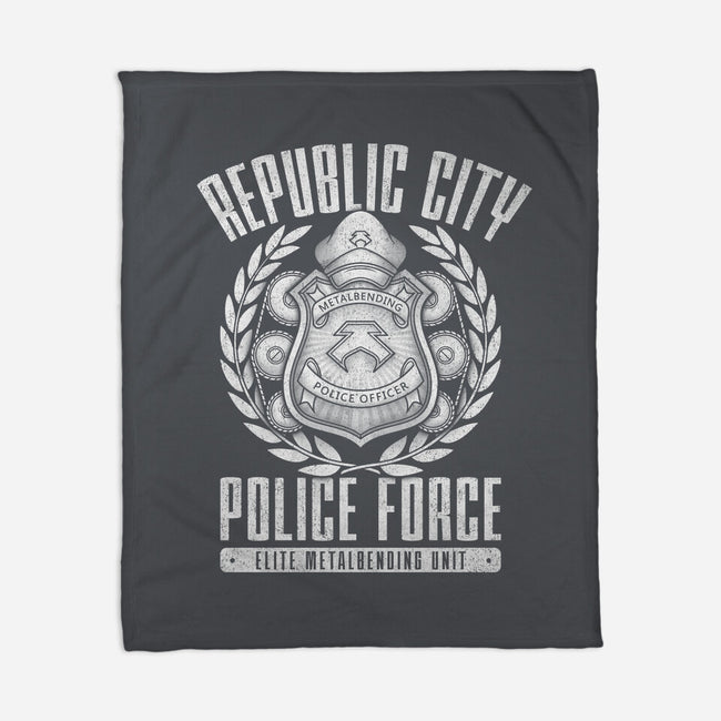 Republic City Police Force-none fleece blanket-adho1982