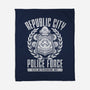 Republic City Police Force-none fleece blanket-adho1982