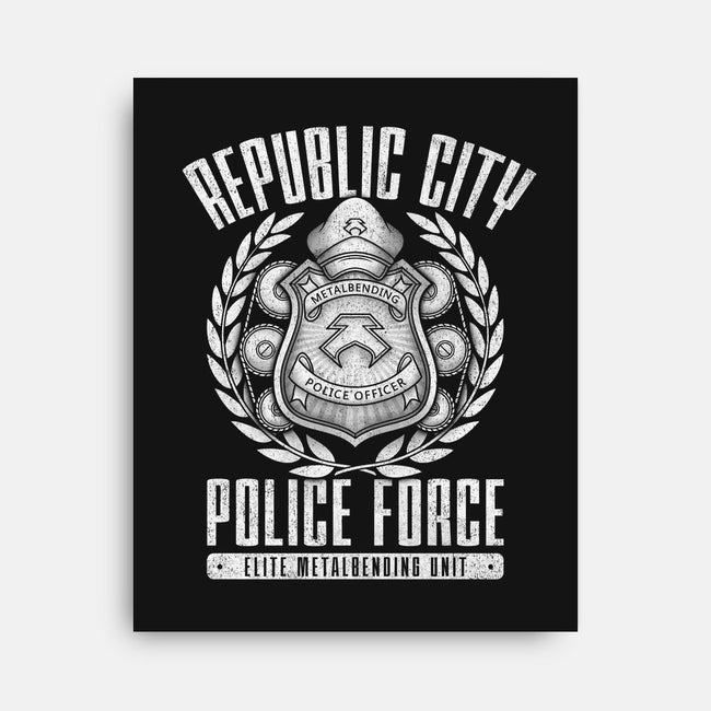 Republic City Police Force-none stretched canvas-adho1982