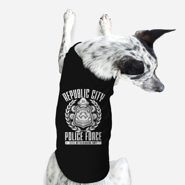 Republic City Police Force-dog basic pet tank-adho1982