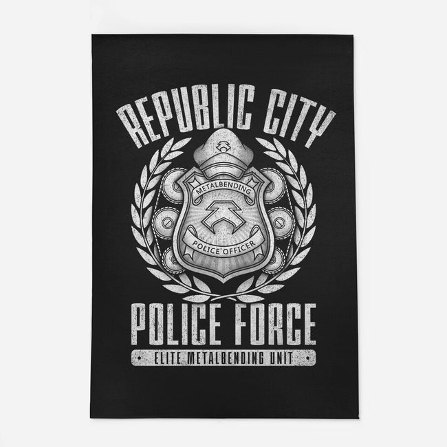 Republic City Police Force-none indoor rug-adho1982