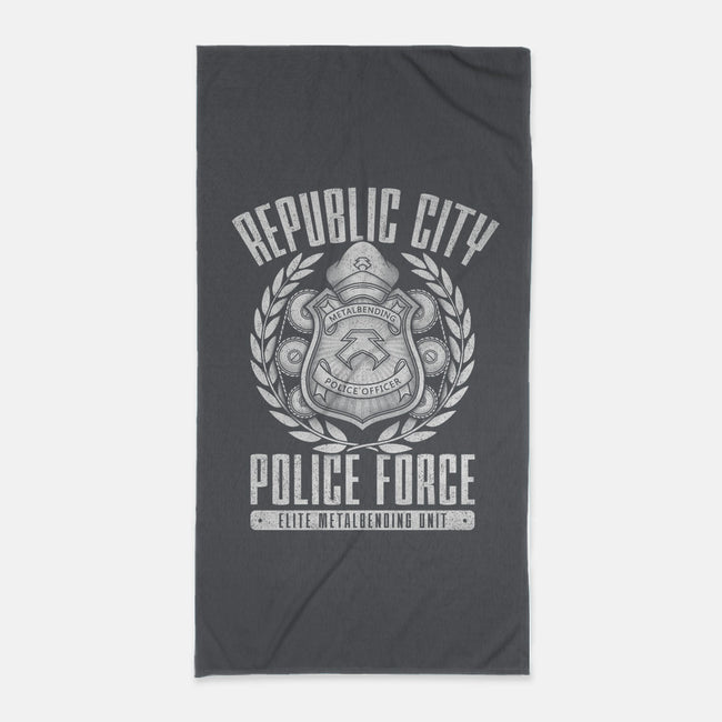 Republic City Police Force-none beach towel-adho1982
