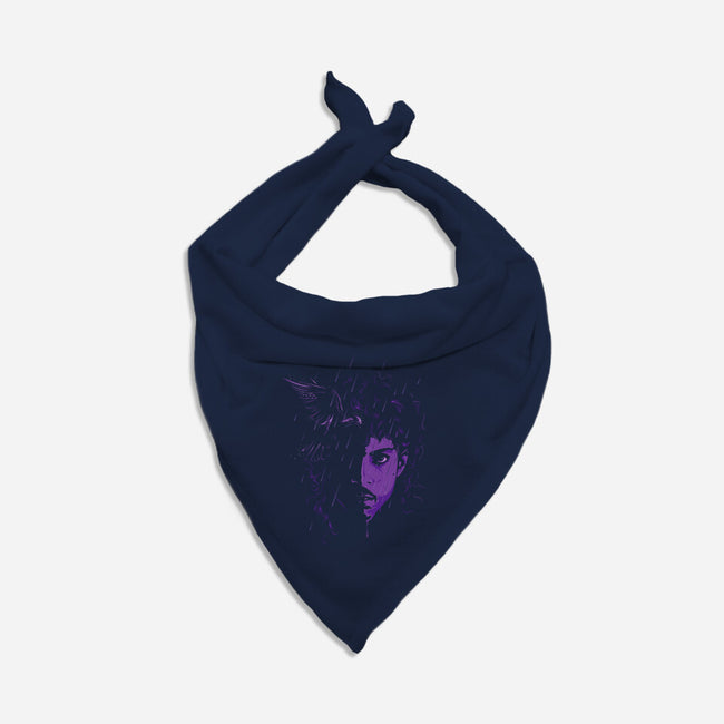 Rest in Purple-cat bandana pet collar-CappO