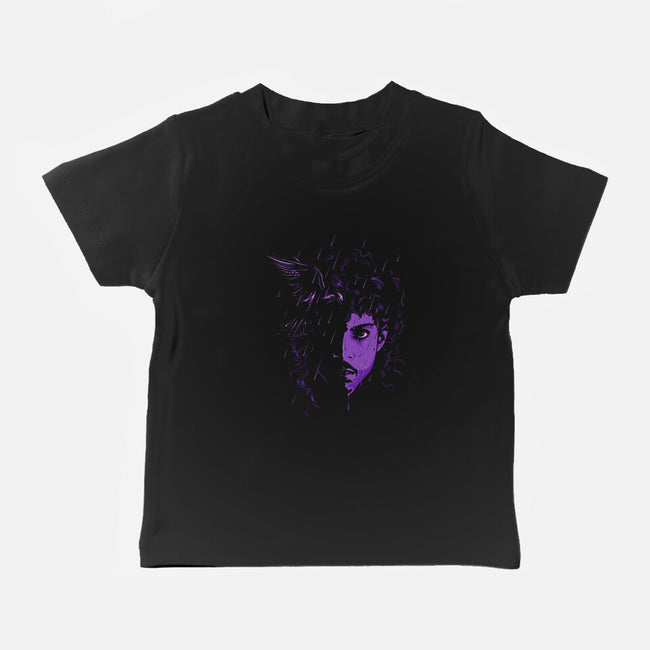 Rest in Purple-baby basic tee-CappO