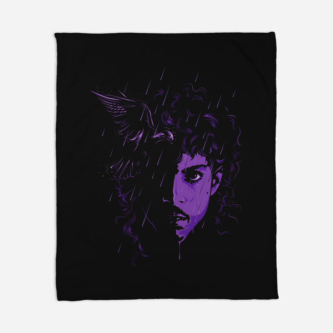 Rest in Purple-none fleece blanket-CappO