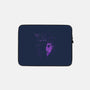 Rest in Purple-none zippered laptop sleeve-CappO