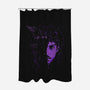 Rest in Purple-none polyester shower curtain-CappO