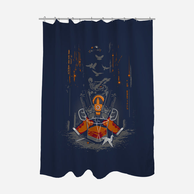 Retirement-none polyester shower curtain-Matt_Dearden