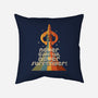 Retro Quest-none removable cover w insert throw pillow-DeepFriedArt