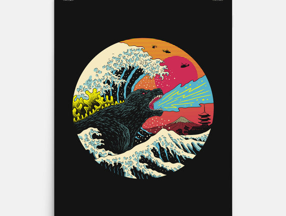 Retro Wave Kaiju