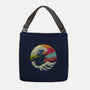 Retro Wave Kaiju-none adjustable tote-vp021