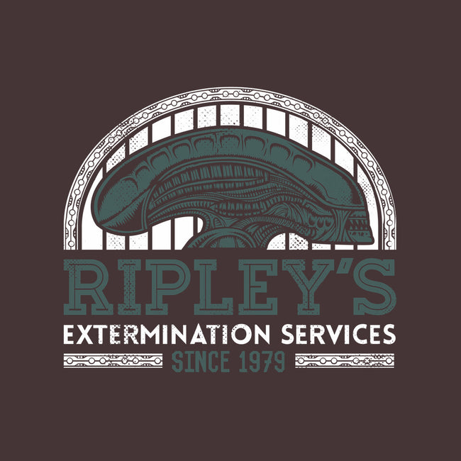 Ripley's Extermination Services-none removable cover w insert throw pillow-Nemons