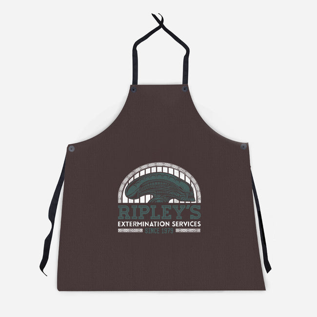 Ripley's Extermination Services-unisex kitchen apron-Nemons