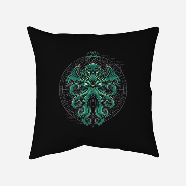 Rise of the Old God-none removable cover throw pillow-StudioM6
