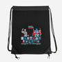 Robo Fighter-none drawstring bag-LavaLampTee