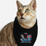 Robo Fighter-cat bandana pet collar-LavaLampTee